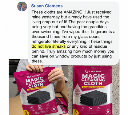 CleanSwift™ Miracle Cleaning Cloth (5-Pack)